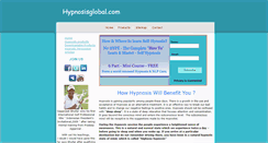 Desktop Screenshot of hypnosisglobal.com